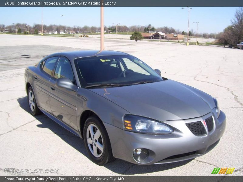 Shadow Gray Metallic / Ebony 2008 Pontiac Grand Prix Sedan