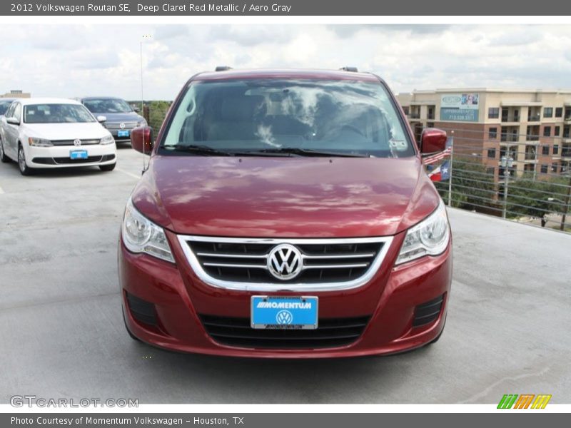 Deep Claret Red Metallic / Aero Gray 2012 Volkswagen Routan SE
