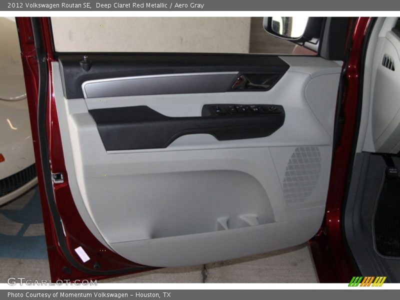 Deep Claret Red Metallic / Aero Gray 2012 Volkswagen Routan SE