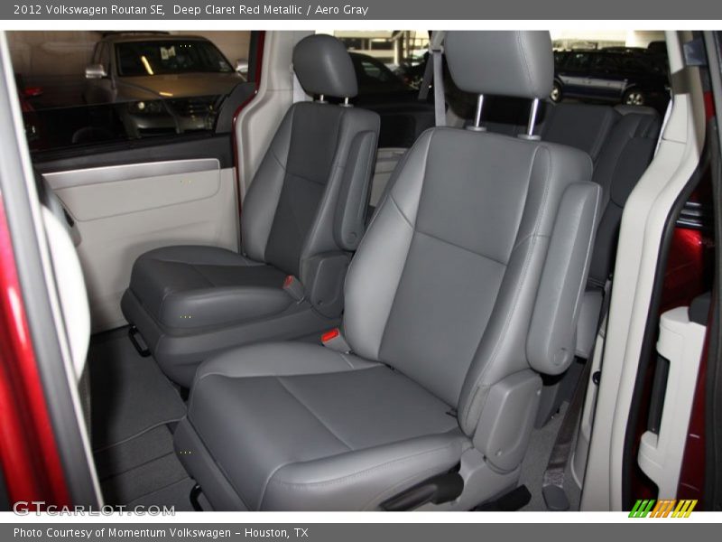 Deep Claret Red Metallic / Aero Gray 2012 Volkswagen Routan SE