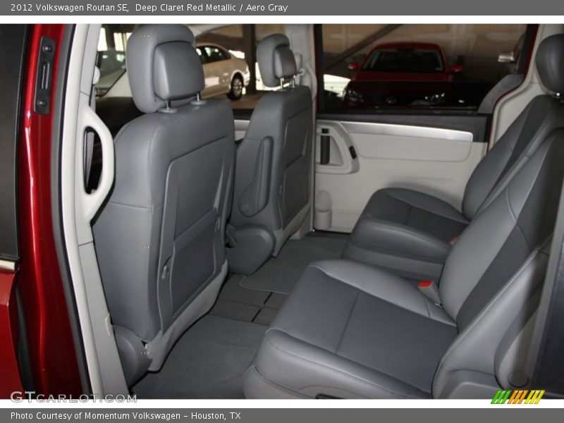 Deep Claret Red Metallic / Aero Gray 2012 Volkswagen Routan SE