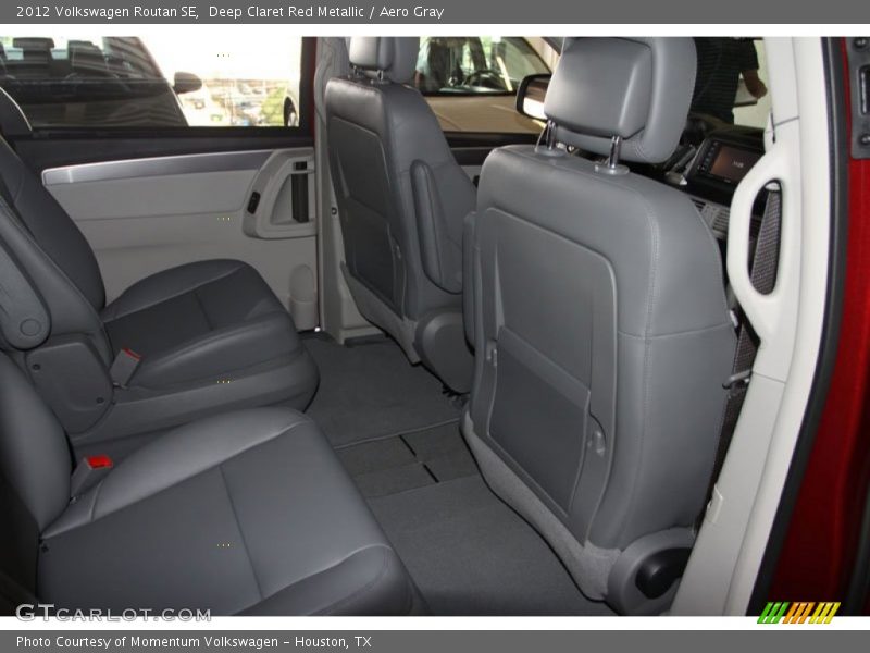 Deep Claret Red Metallic / Aero Gray 2012 Volkswagen Routan SE