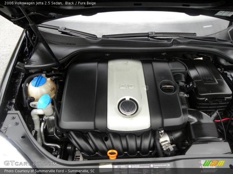 Black / Pure Beige 2006 Volkswagen Jetta 2.5 Sedan