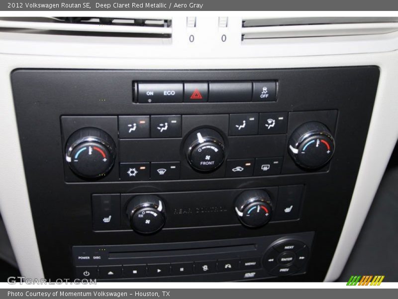 Deep Claret Red Metallic / Aero Gray 2012 Volkswagen Routan SE