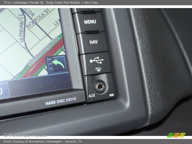 Deep Claret Red Metallic / Aero Gray 2012 Volkswagen Routan SE