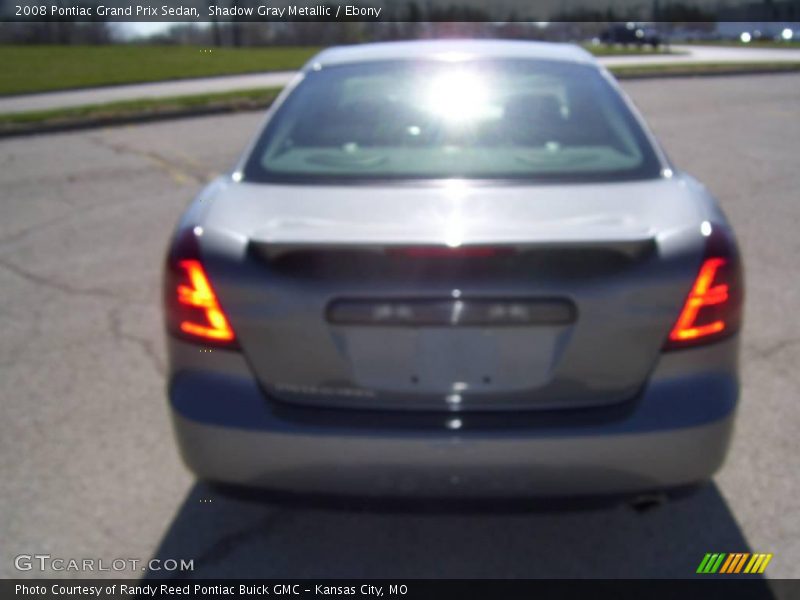 Shadow Gray Metallic / Ebony 2008 Pontiac Grand Prix Sedan