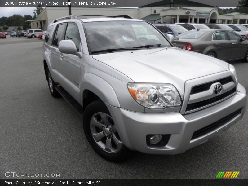 Titanium Metallic / Stone Gray 2008 Toyota 4Runner Limited
