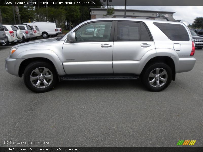 Titanium Metallic / Stone Gray 2008 Toyota 4Runner Limited