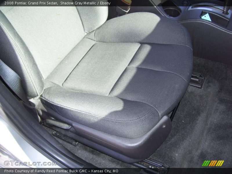 Shadow Gray Metallic / Ebony 2008 Pontiac Grand Prix Sedan