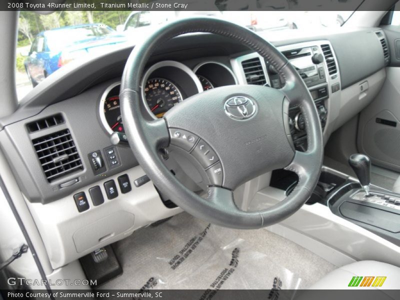 Titanium Metallic / Stone Gray 2008 Toyota 4Runner Limited