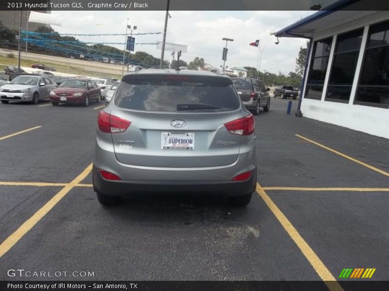 Graphite Gray / Black 2013 Hyundai Tucson GLS