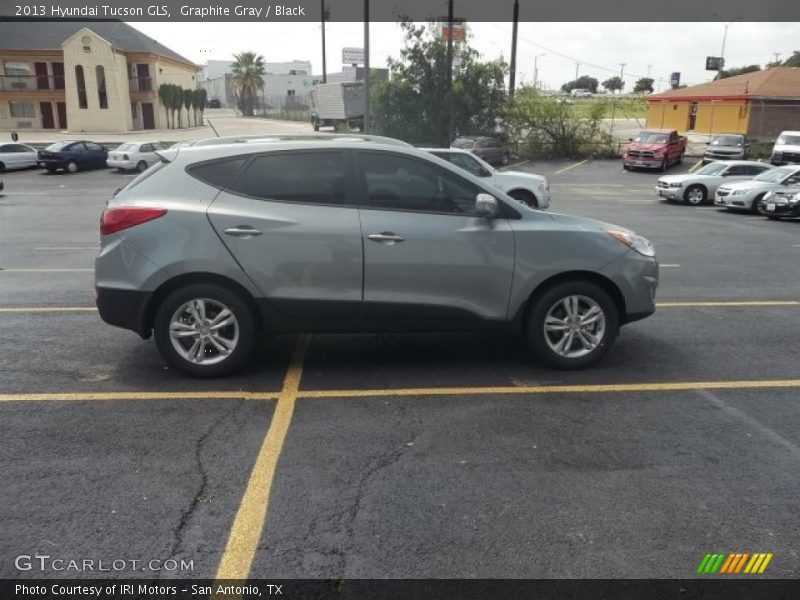 Graphite Gray / Black 2013 Hyundai Tucson GLS