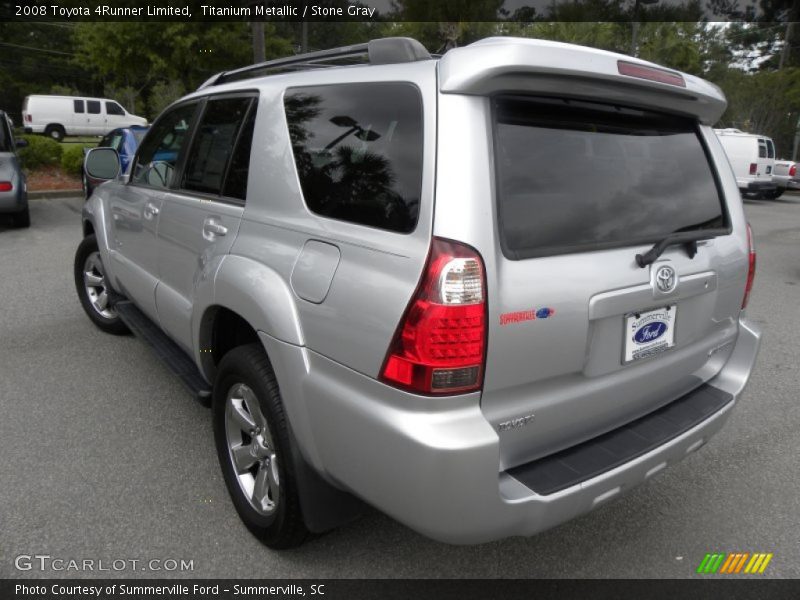 Titanium Metallic / Stone Gray 2008 Toyota 4Runner Limited