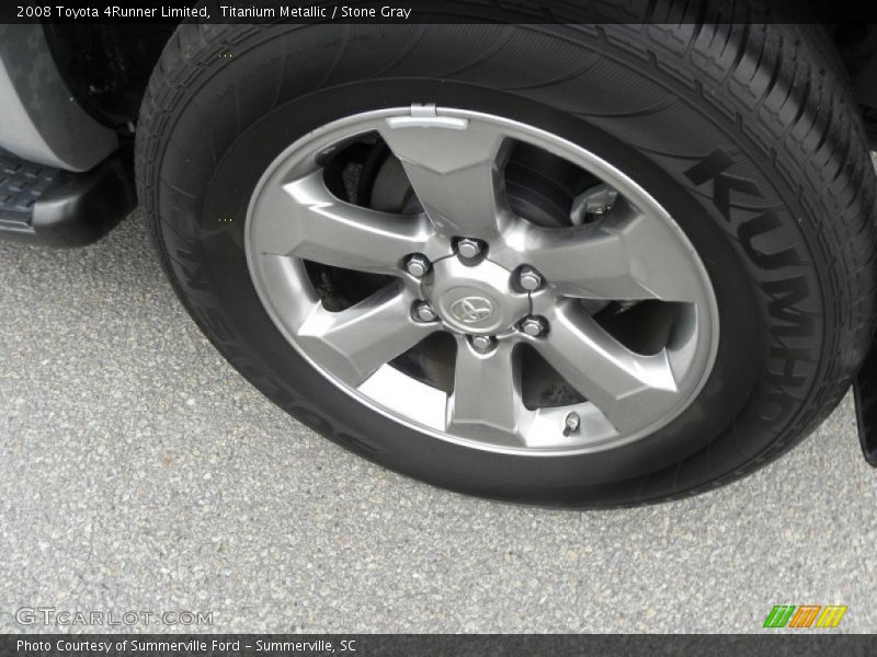 Titanium Metallic / Stone Gray 2008 Toyota 4Runner Limited