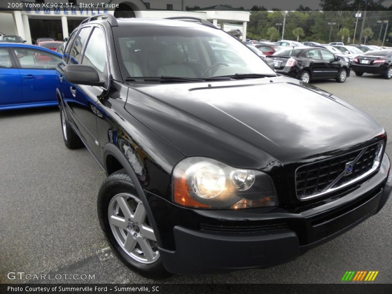 Black / Taupe 2006 Volvo XC90 2.5T