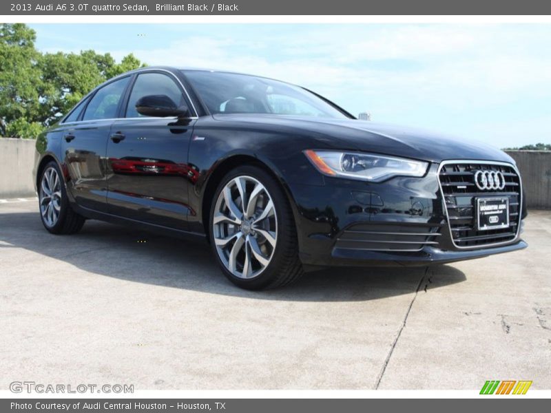 Brilliant Black / Black 2013 Audi A6 3.0T quattro Sedan