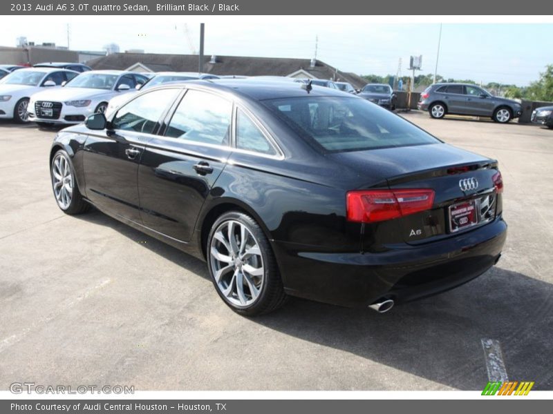 Brilliant Black / Black 2013 Audi A6 3.0T quattro Sedan