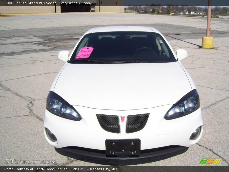 Ivory White / Ebony 2008 Pontiac Grand Prix Sedan