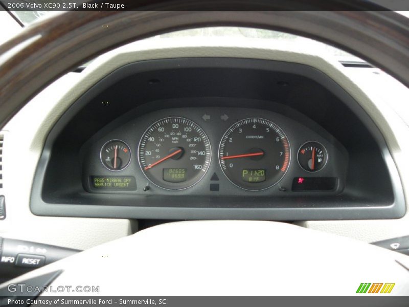 Black / Taupe 2006 Volvo XC90 2.5T