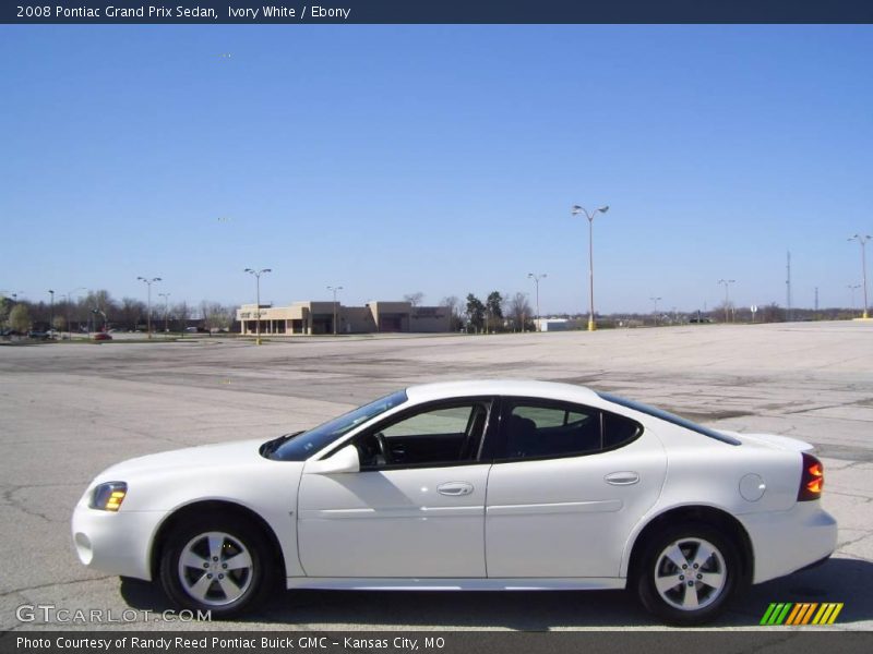 Ivory White / Ebony 2008 Pontiac Grand Prix Sedan