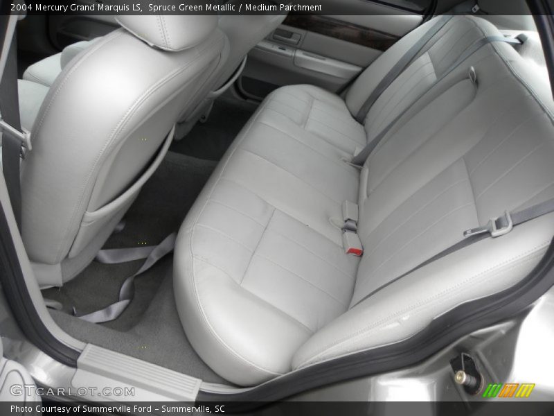 Spruce Green Metallic / Medium Parchment 2004 Mercury Grand Marquis LS