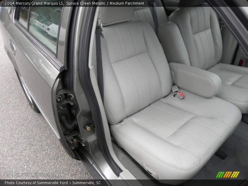 Spruce Green Metallic / Medium Parchment 2004 Mercury Grand Marquis LS