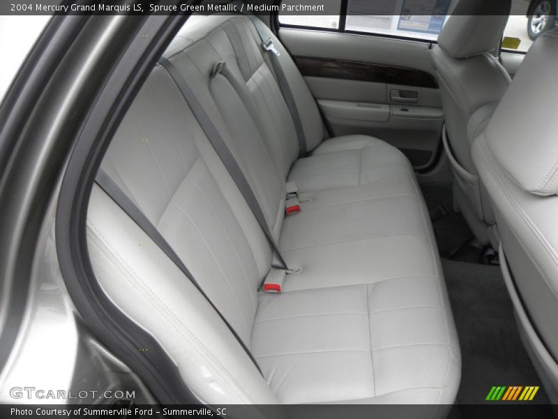 Spruce Green Metallic / Medium Parchment 2004 Mercury Grand Marquis LS