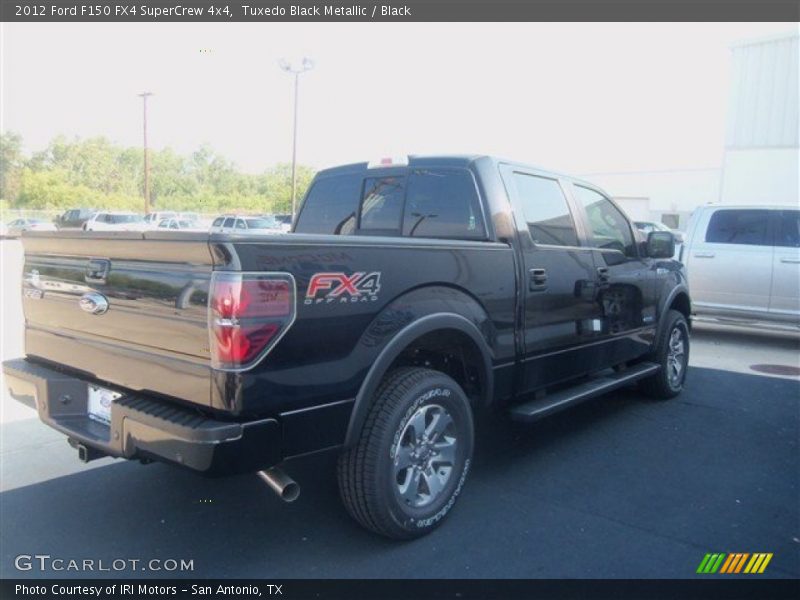 Tuxedo Black Metallic / Black 2012 Ford F150 FX4 SuperCrew 4x4