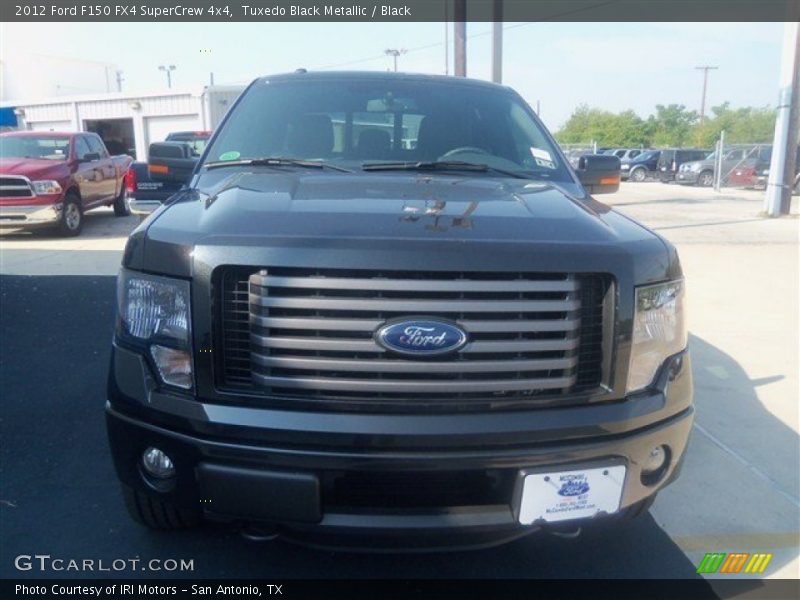 Tuxedo Black Metallic / Black 2012 Ford F150 FX4 SuperCrew 4x4