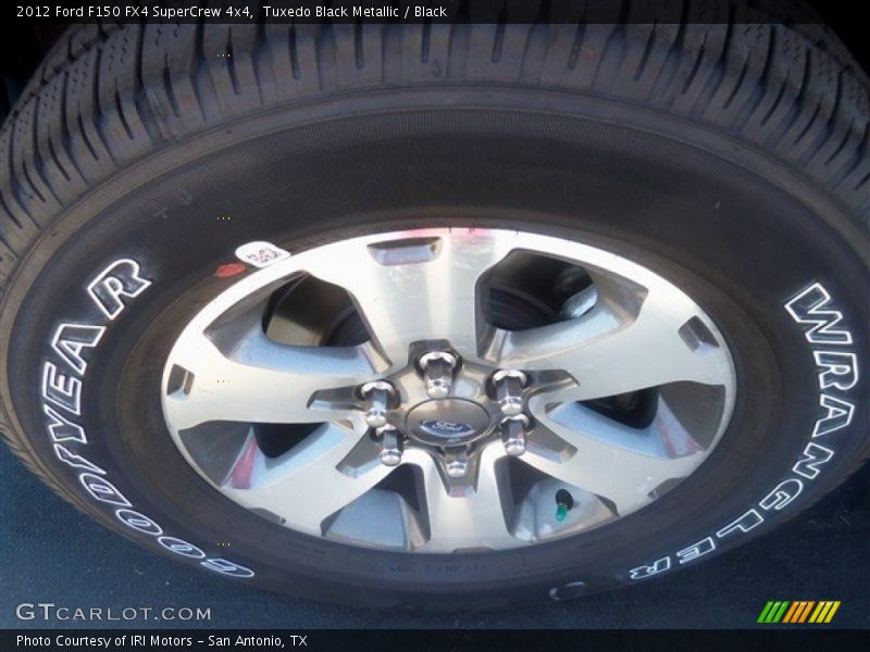 Tuxedo Black Metallic / Black 2012 Ford F150 FX4 SuperCrew 4x4