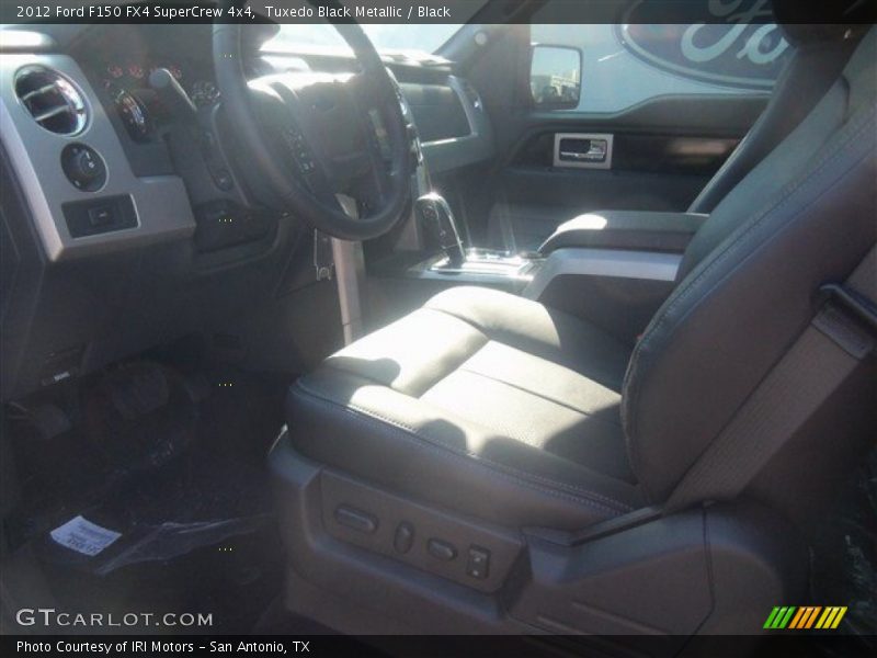 Tuxedo Black Metallic / Black 2012 Ford F150 FX4 SuperCrew 4x4