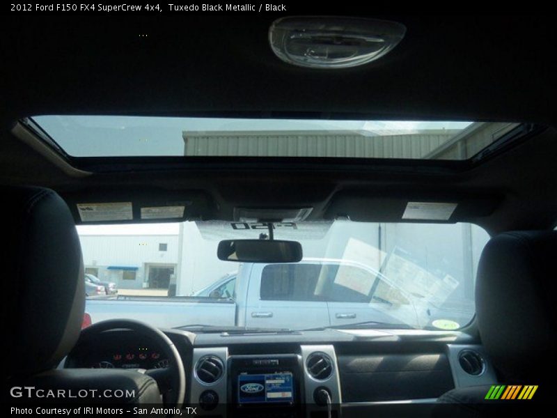 Tuxedo Black Metallic / Black 2012 Ford F150 FX4 SuperCrew 4x4