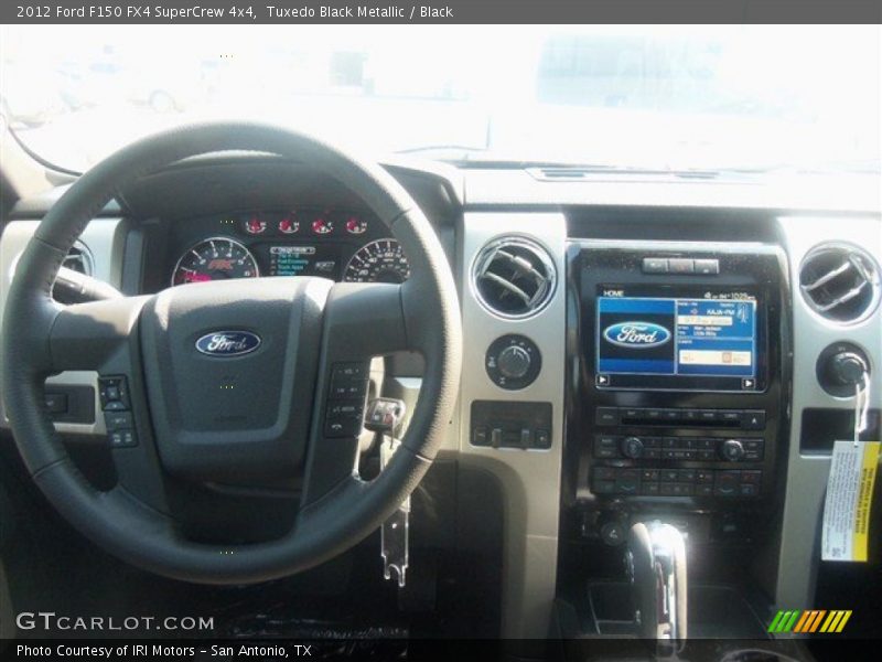 Tuxedo Black Metallic / Black 2012 Ford F150 FX4 SuperCrew 4x4