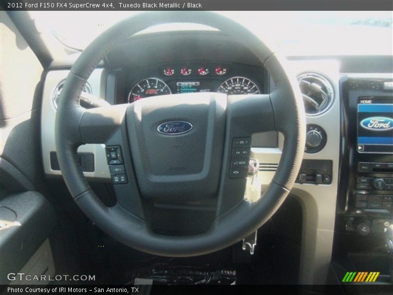 Tuxedo Black Metallic / Black 2012 Ford F150 FX4 SuperCrew 4x4