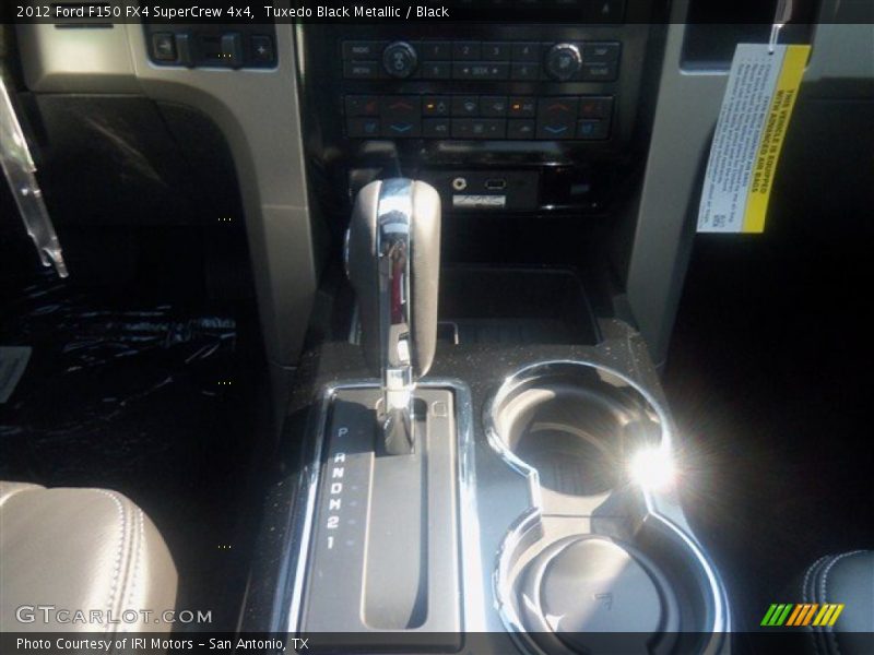 Tuxedo Black Metallic / Black 2012 Ford F150 FX4 SuperCrew 4x4