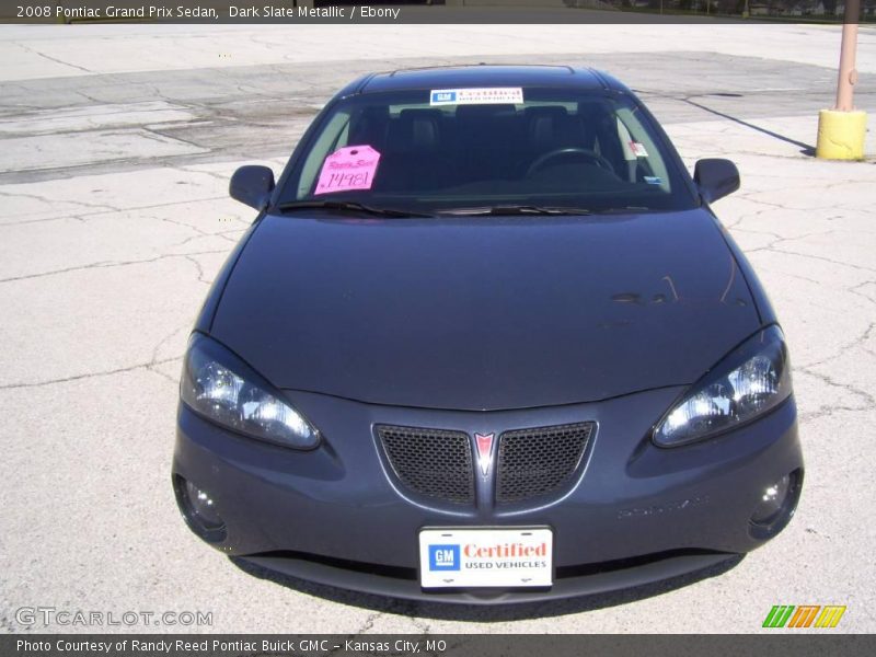 Dark Slate Metallic / Ebony 2008 Pontiac Grand Prix Sedan