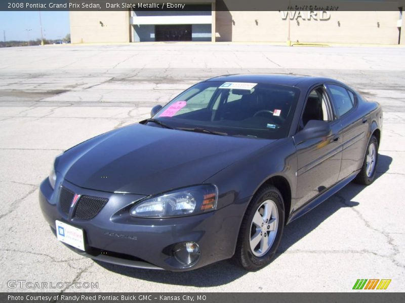 Dark Slate Metallic / Ebony 2008 Pontiac Grand Prix Sedan