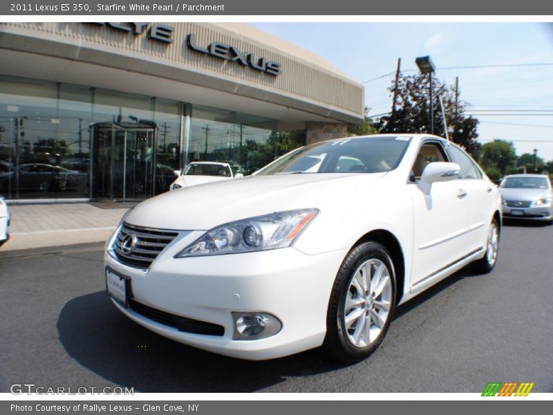 Starfire White Pearl / Parchment 2011 Lexus ES 350