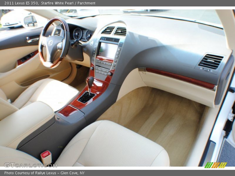 Starfire White Pearl / Parchment 2011 Lexus ES 350