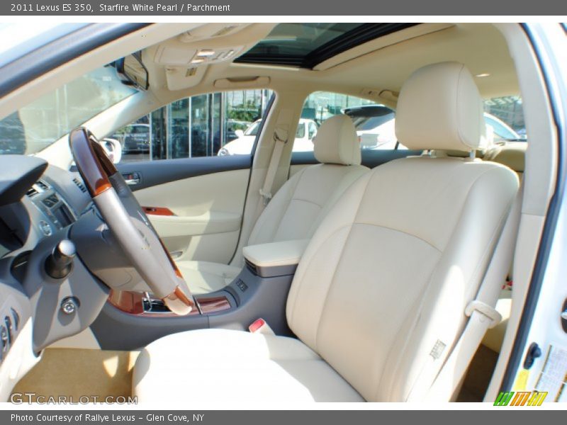Starfire White Pearl / Parchment 2011 Lexus ES 350