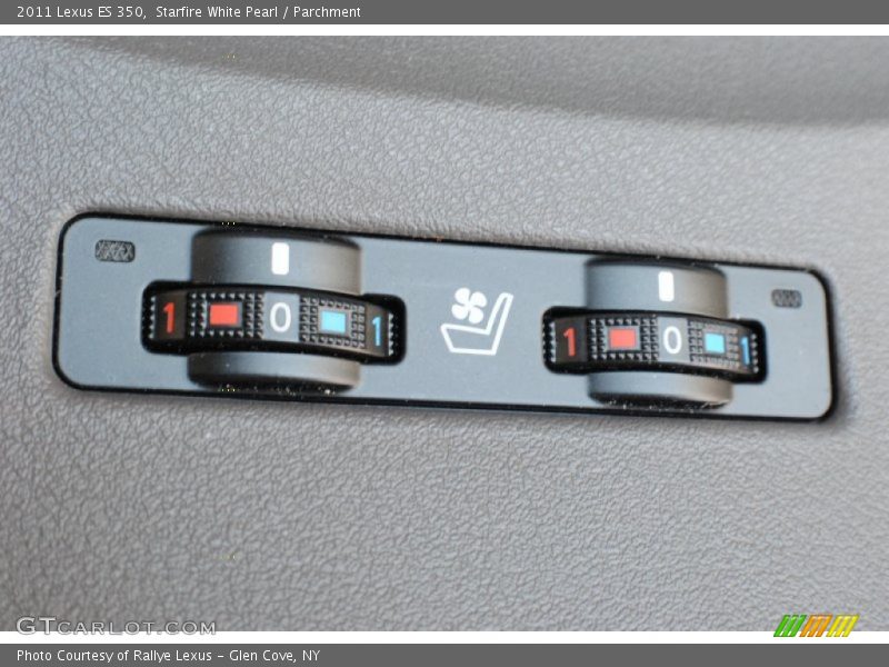 Starfire White Pearl / Parchment 2011 Lexus ES 350