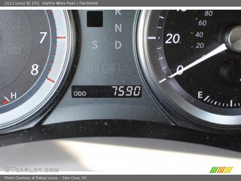 Starfire White Pearl / Parchment 2011 Lexus ES 350