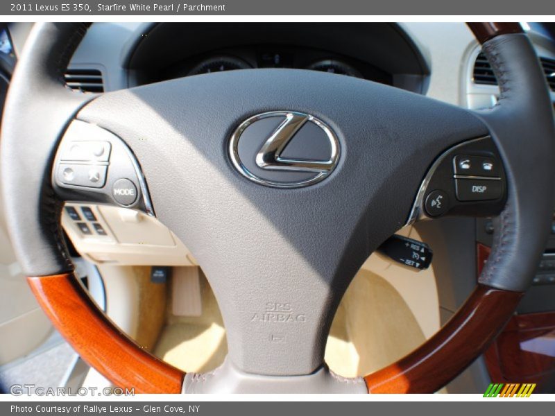 Starfire White Pearl / Parchment 2011 Lexus ES 350