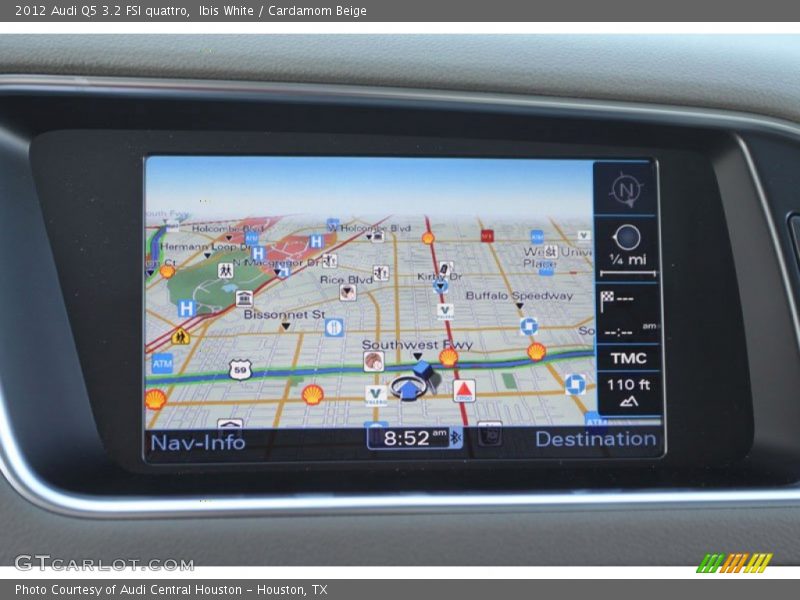 Ibis White / Cardamom Beige 2012 Audi Q5 3.2 FSI quattro