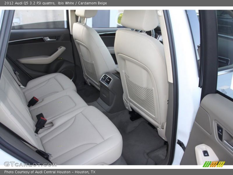 Ibis White / Cardamom Beige 2012 Audi Q5 3.2 FSI quattro
