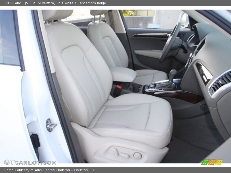 Ibis White / Cardamom Beige 2012 Audi Q5 3.2 FSI quattro