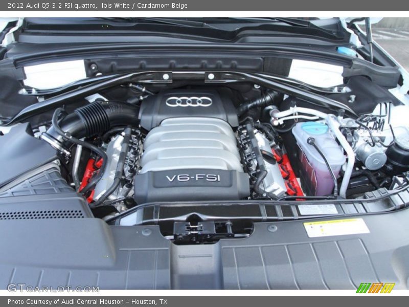 Ibis White / Cardamom Beige 2012 Audi Q5 3.2 FSI quattro