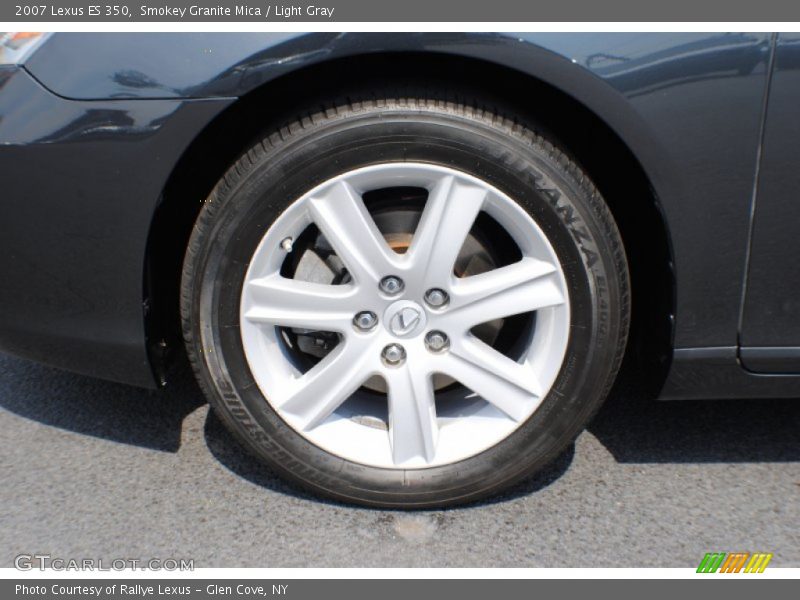 Smokey Granite Mica / Light Gray 2007 Lexus ES 350