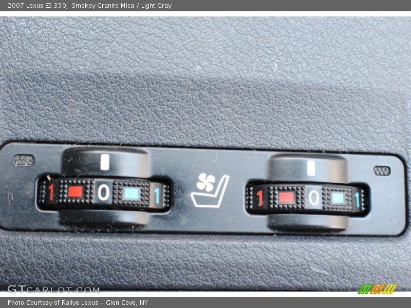 Controls of 2007 ES 350