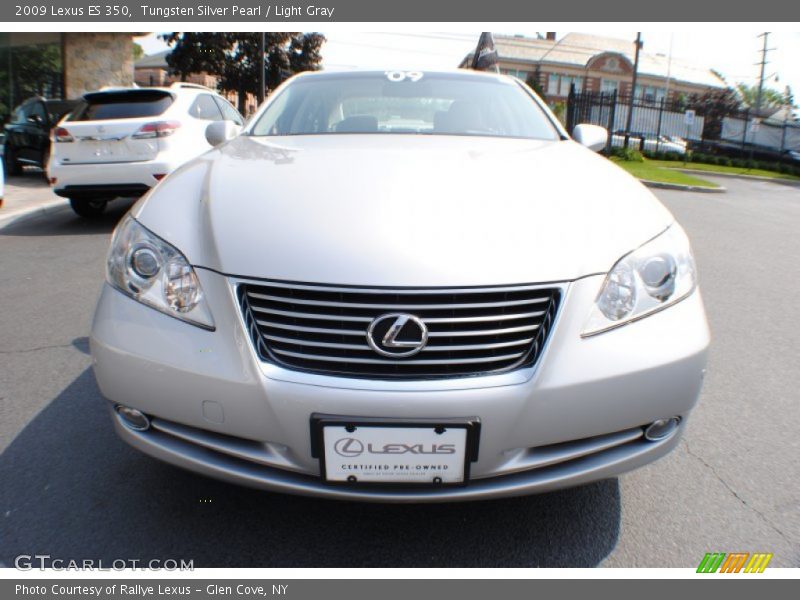 Tungsten Silver Pearl / Light Gray 2009 Lexus ES 350